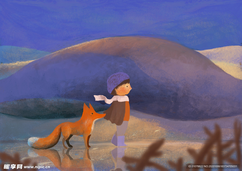 动漫卡通插画图案