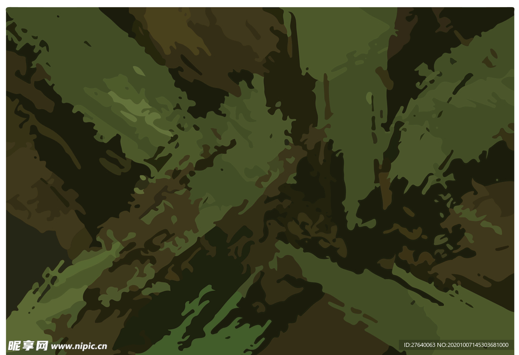 彩色水墨天空图片