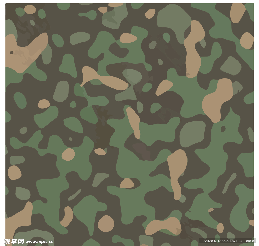 迷彩印花卡通背景