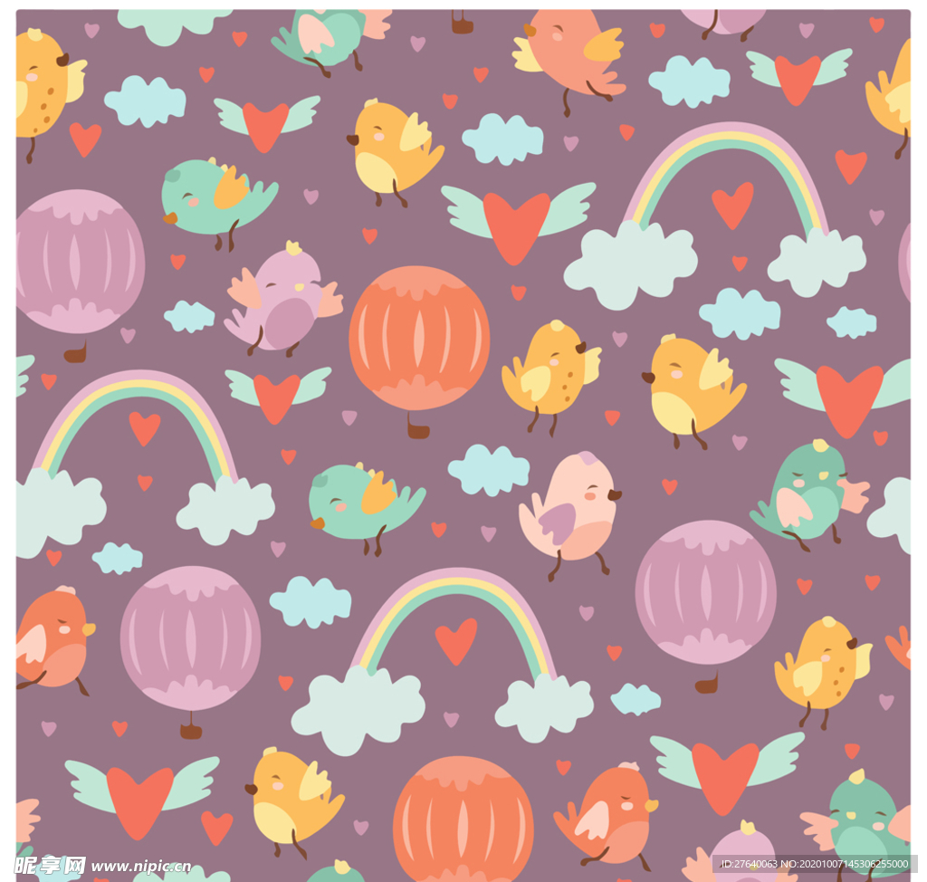 儿童卡通画图片