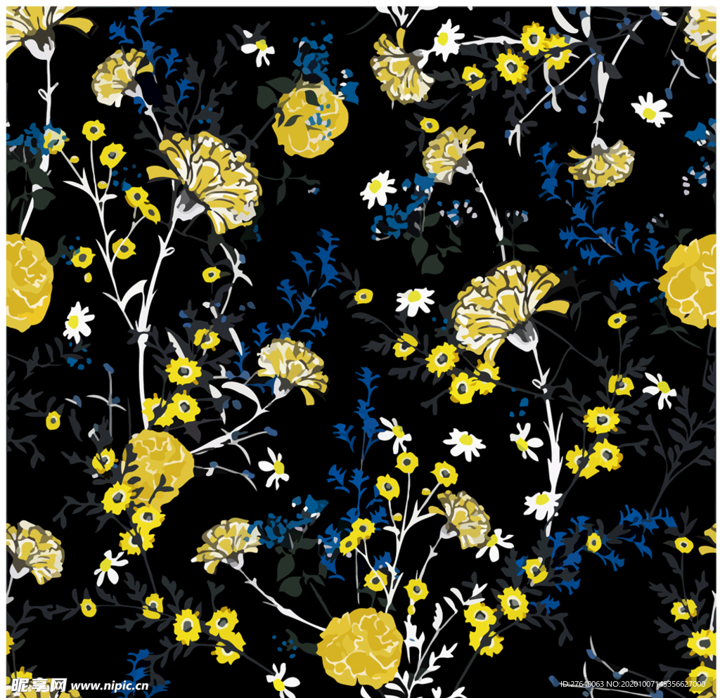 小清新 装饰底纹背景图