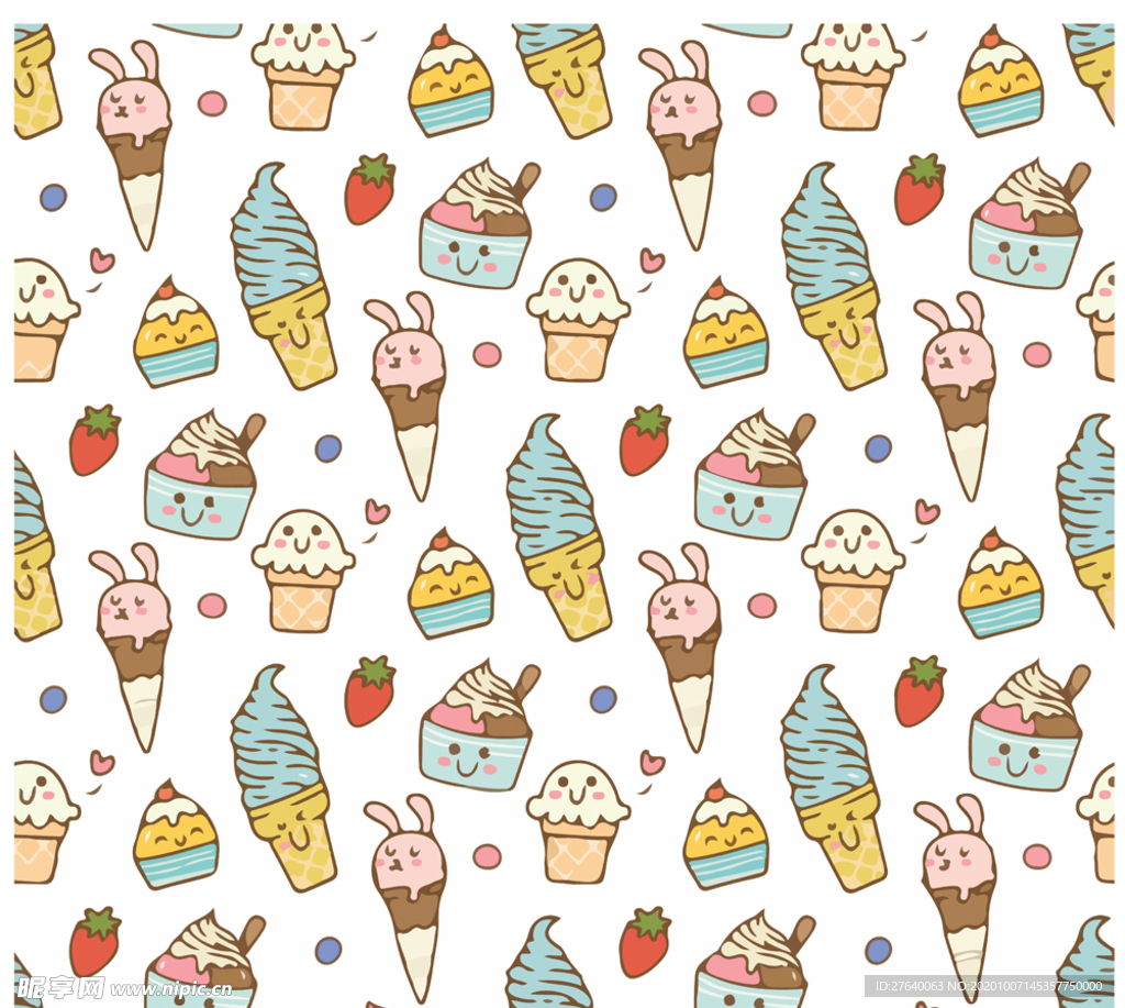 冰淇淋圈圈图片