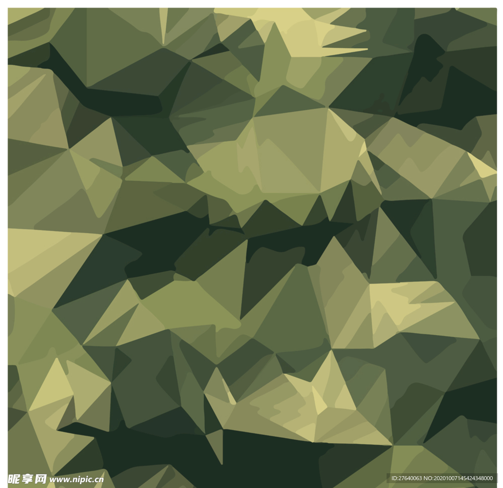 迷彩印花卡通背景