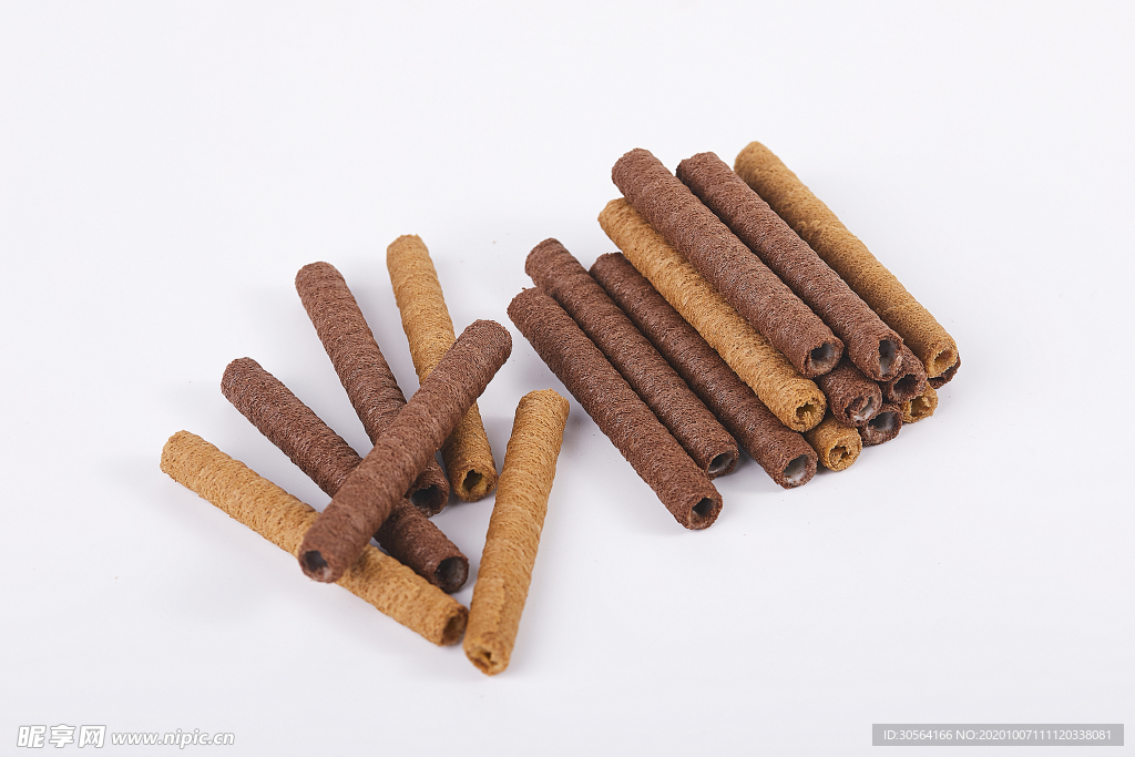 巧克力蛋卷点心背景海报素材