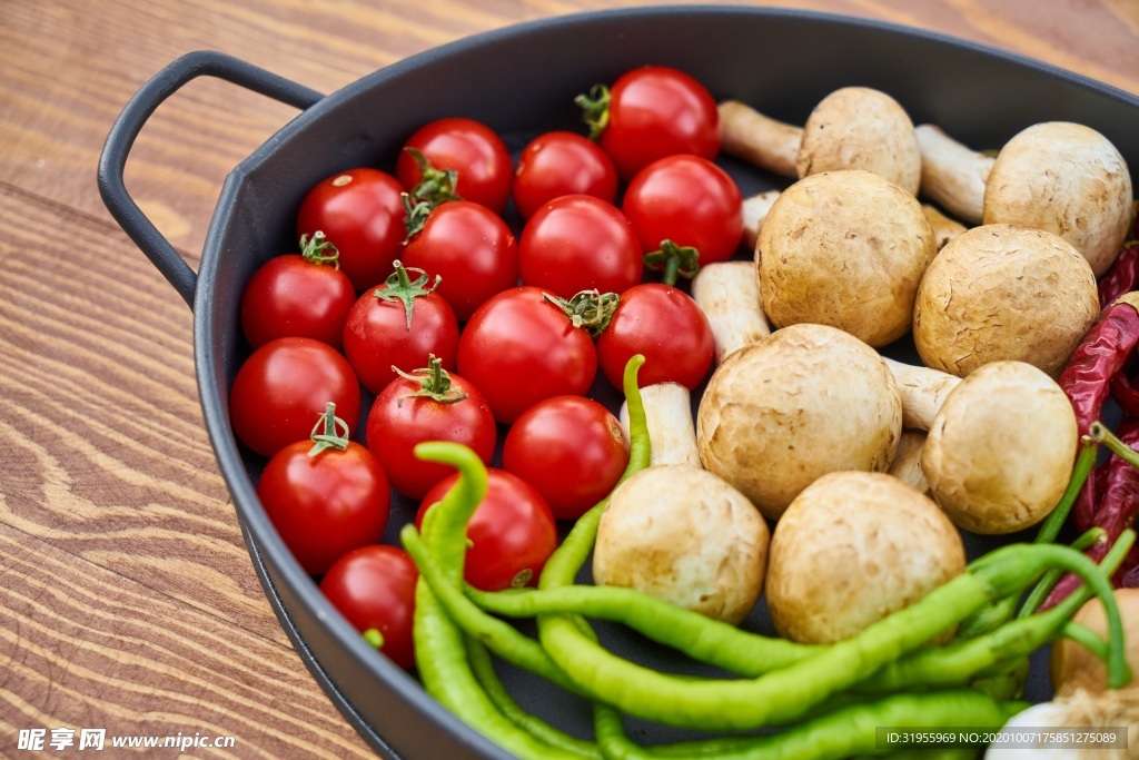 番茄 大蒜 辣椒 洋葱