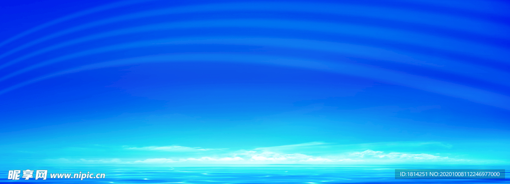 蓝色海洋蓝色背景