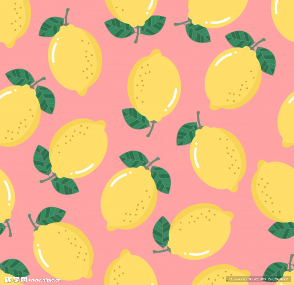 柠檬背景图片