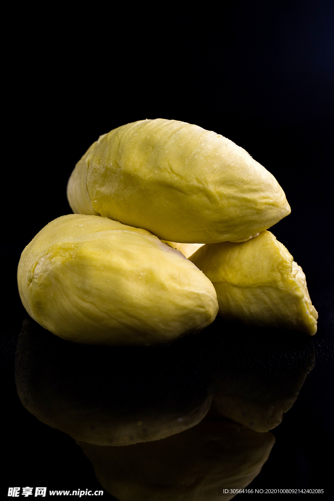 榴莲水果果实背景海报素材