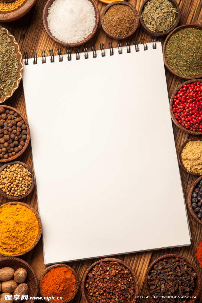 白纸配料样机背景海报素材