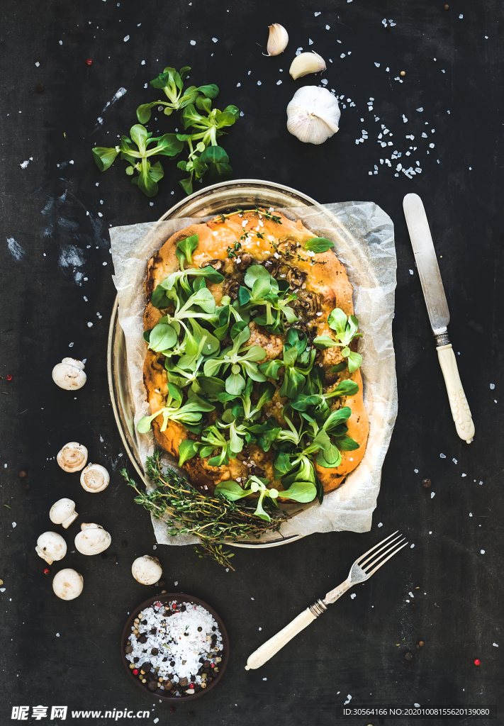 西餐美食食材背景海报素材
