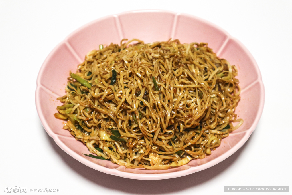 炒面美食食材背景海报素材