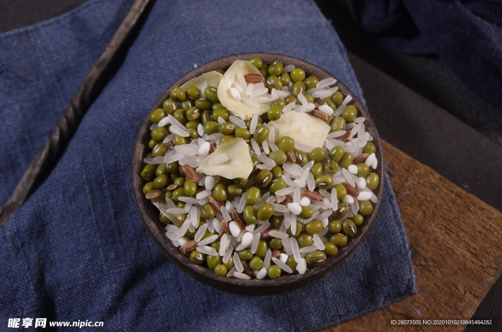 绿豆 百合 小米 红米 糯米