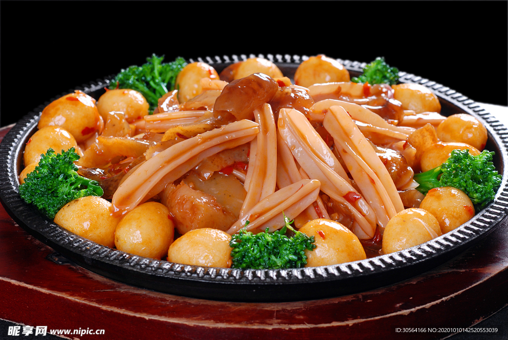 红烧卤蛋美食食材背景海报素材