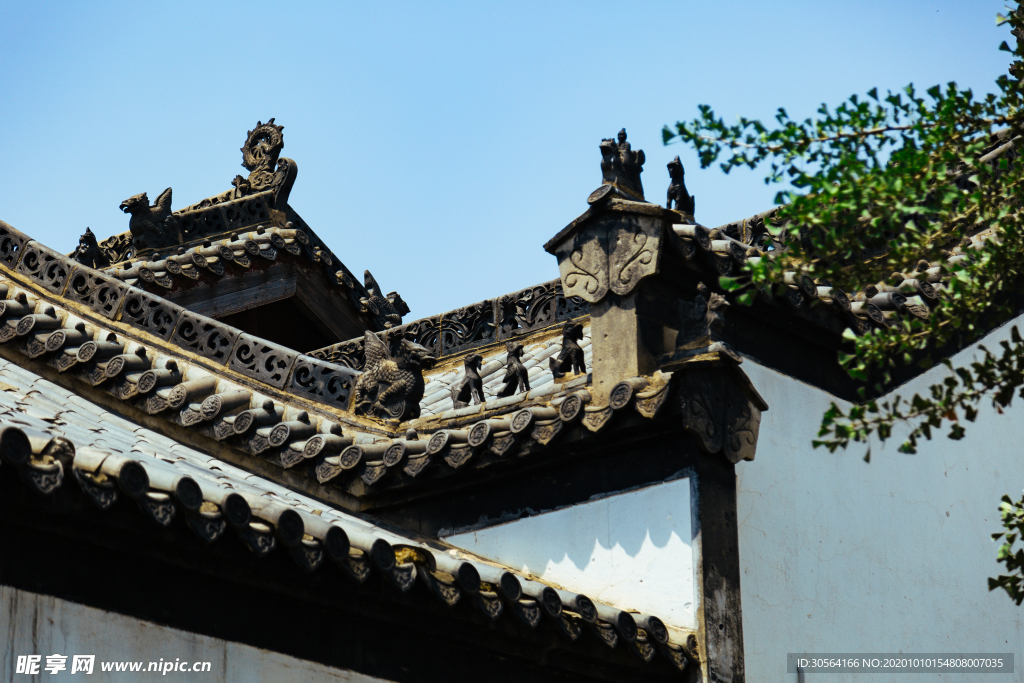 复古建筑地标旅游背景海报素材