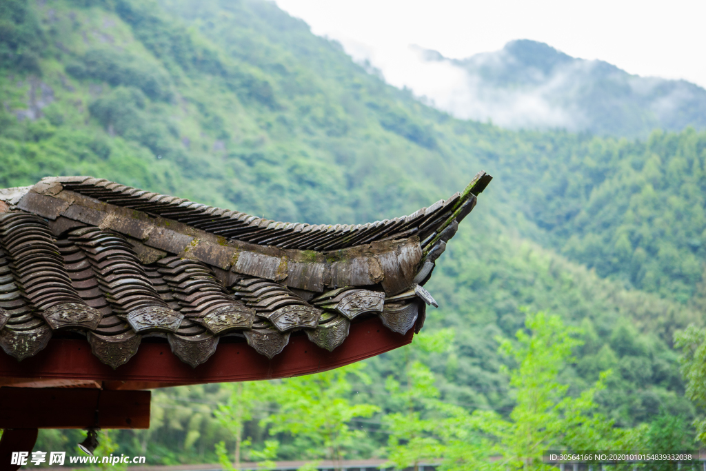 复古建筑地标旅游背景海报素材