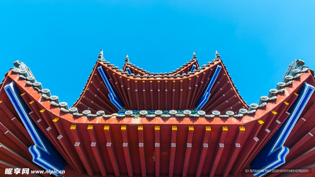 复古建筑地标旅游背景海报素材