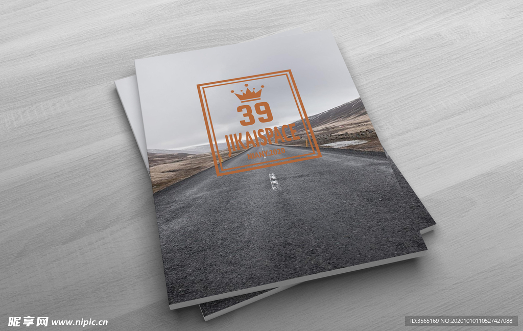 高精写实杂志样机PSD模板