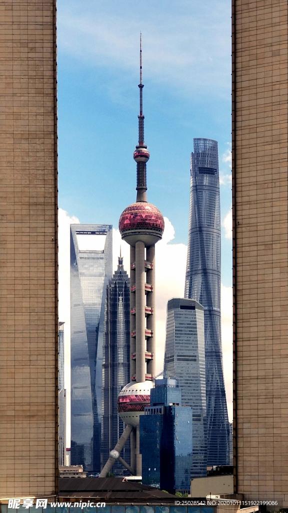 建筑上海东方明珠电视塔