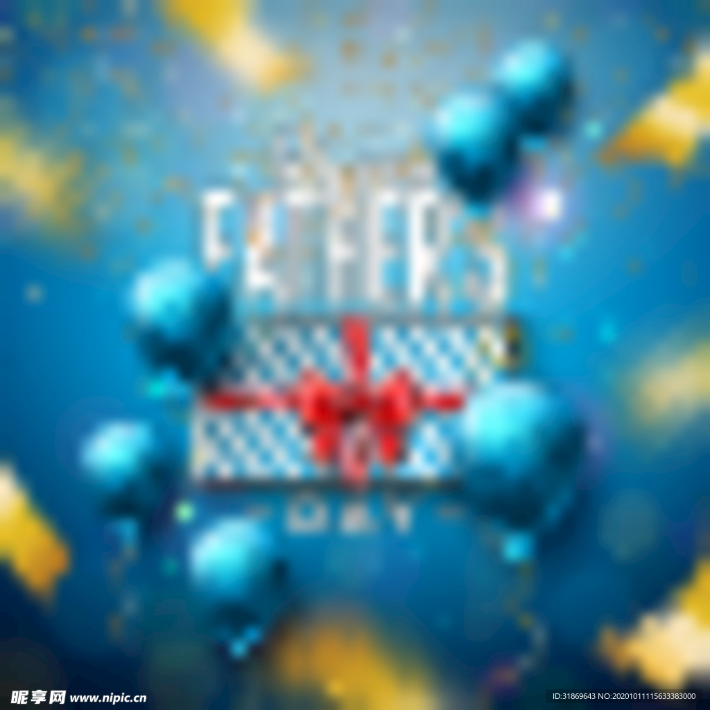 生日背景 生日派对 生日气球图