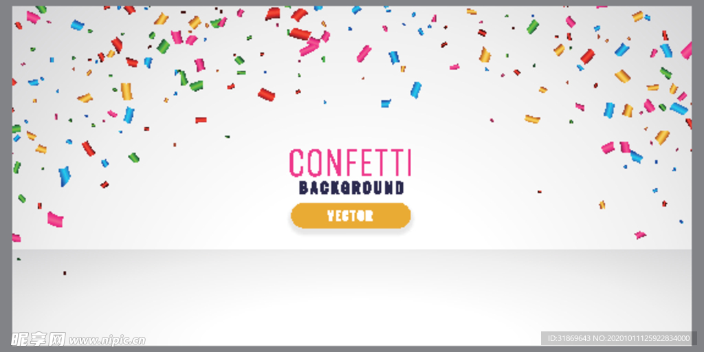 五彩纸屑 节日飘带 彩带