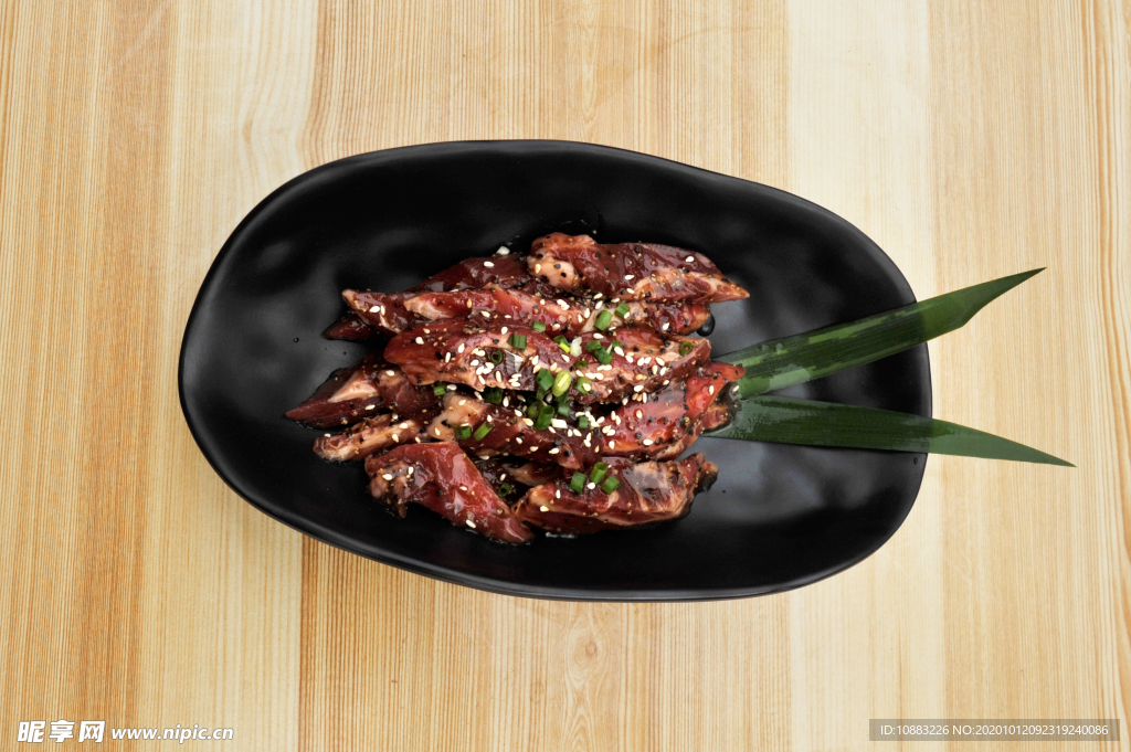 碳火烤肉  美食素材