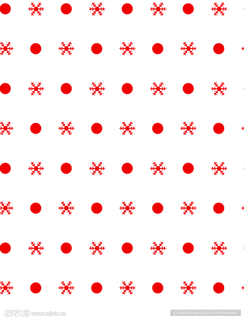 大牌抽象圆点雪花