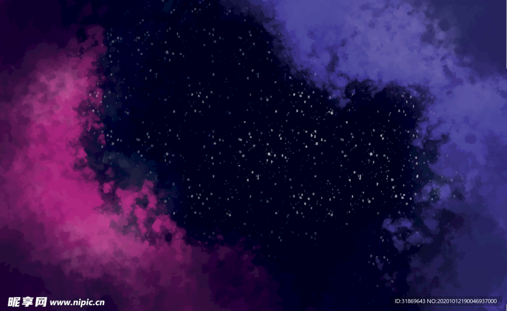 星空 星系 宇宙 梦幻背景