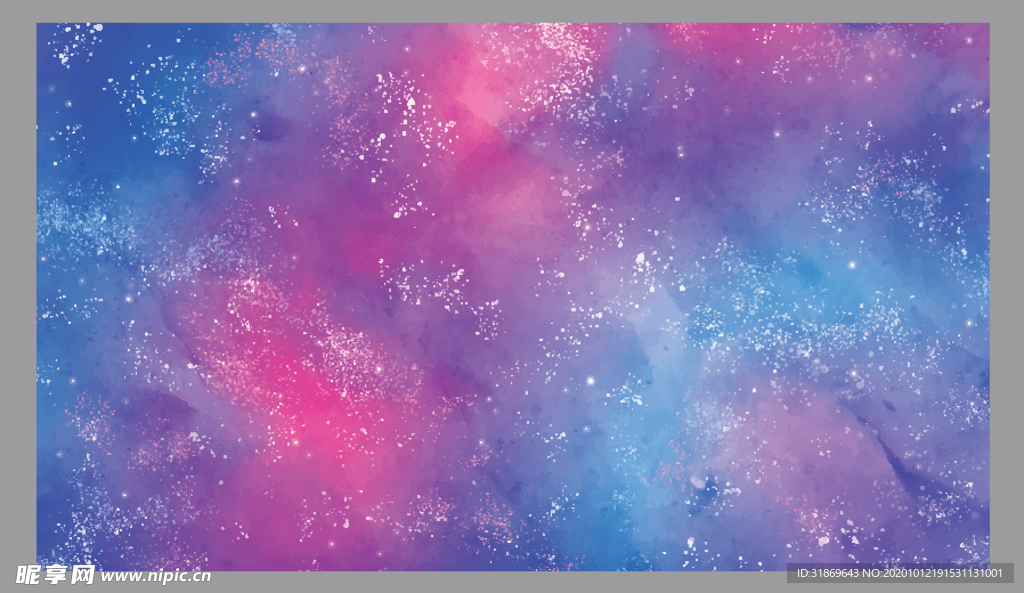 星空 星系 宇宙 梦幻背景