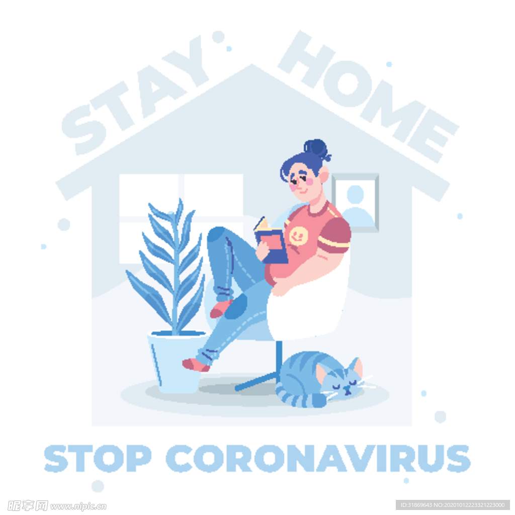 人物插图 扁平办公人物矢量插图