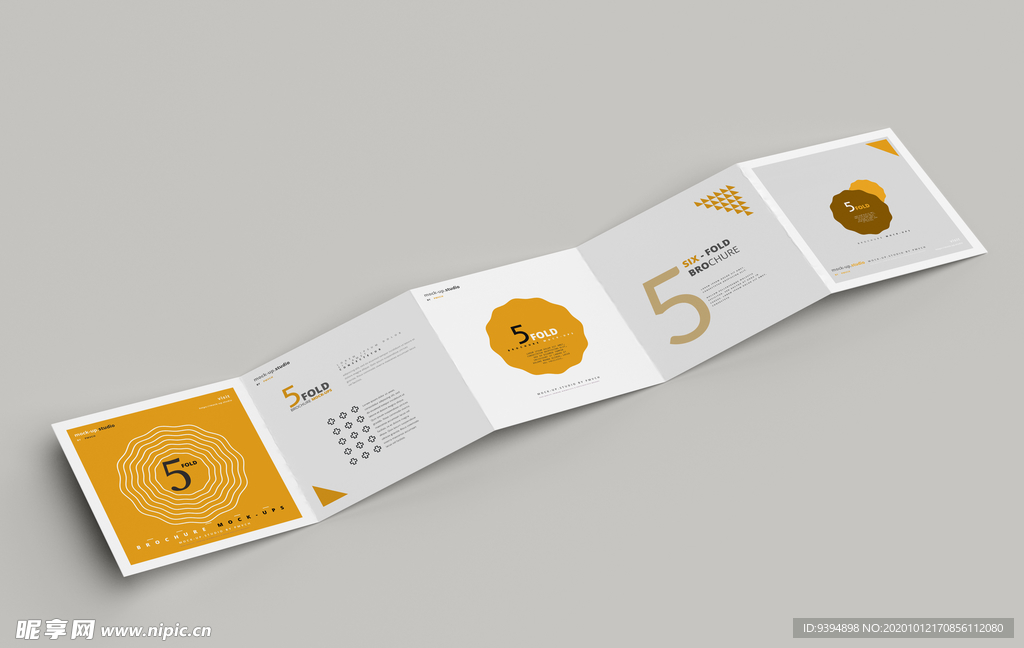 五折页设计