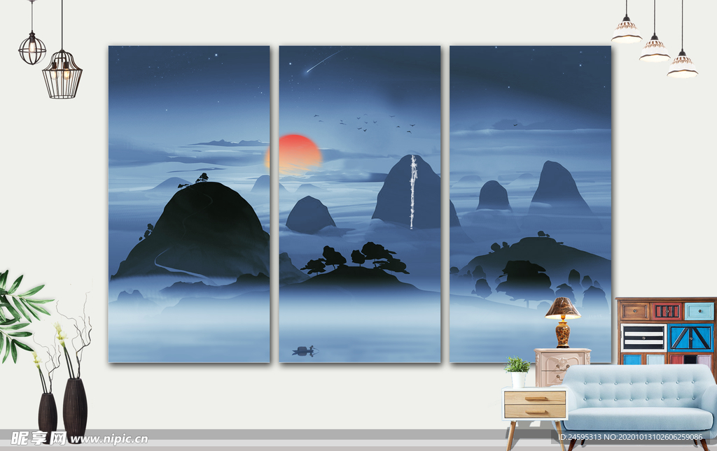 山水画