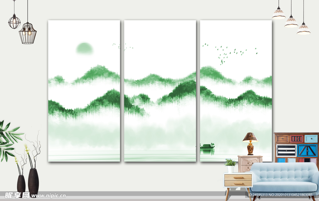 山水画
