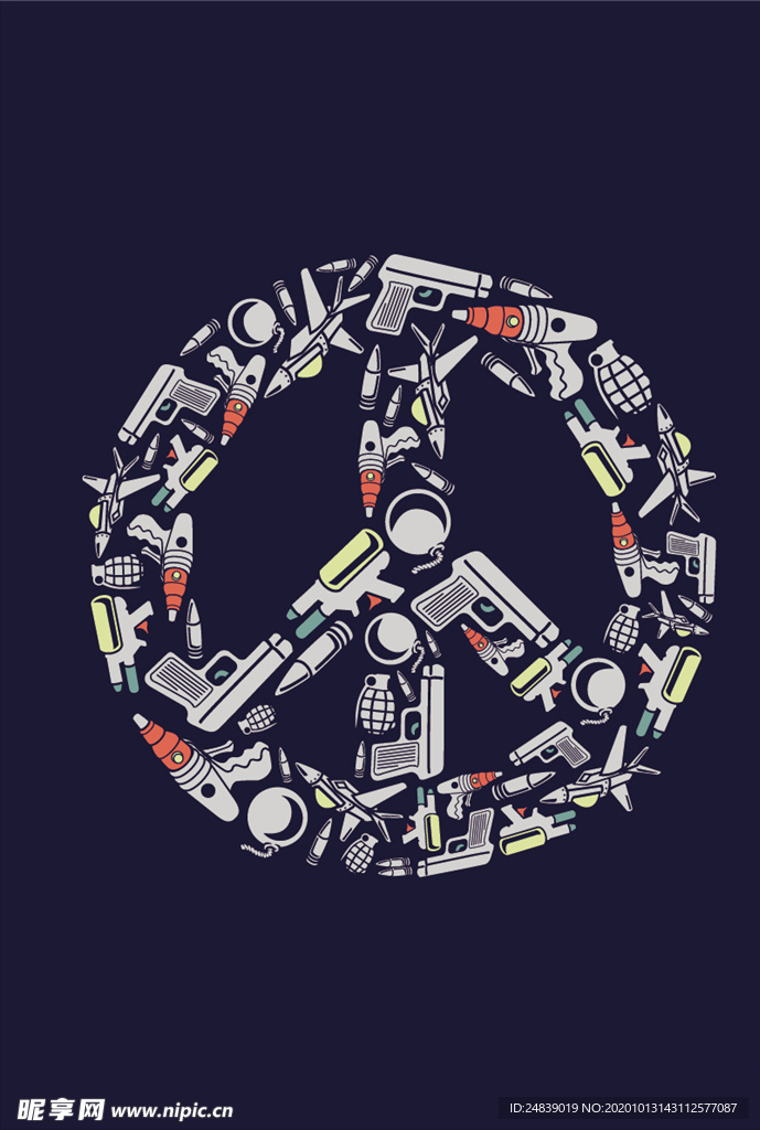 卡通人物漫画T恤印花矢量