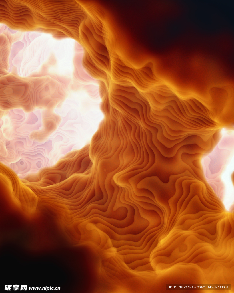 大气科幻特效场景图案