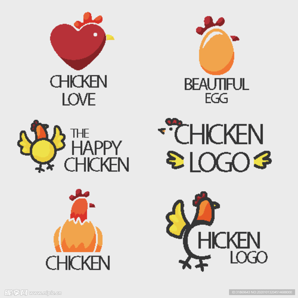 鸡 卡通鸡 鸡肉 鸡蛋 手绘鸡