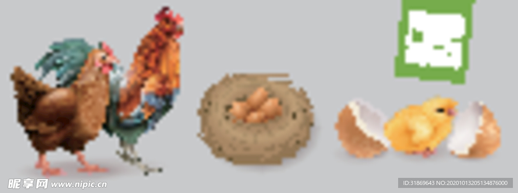 鸡 卡通鸡 鸡肉 鸡蛋 手绘鸡