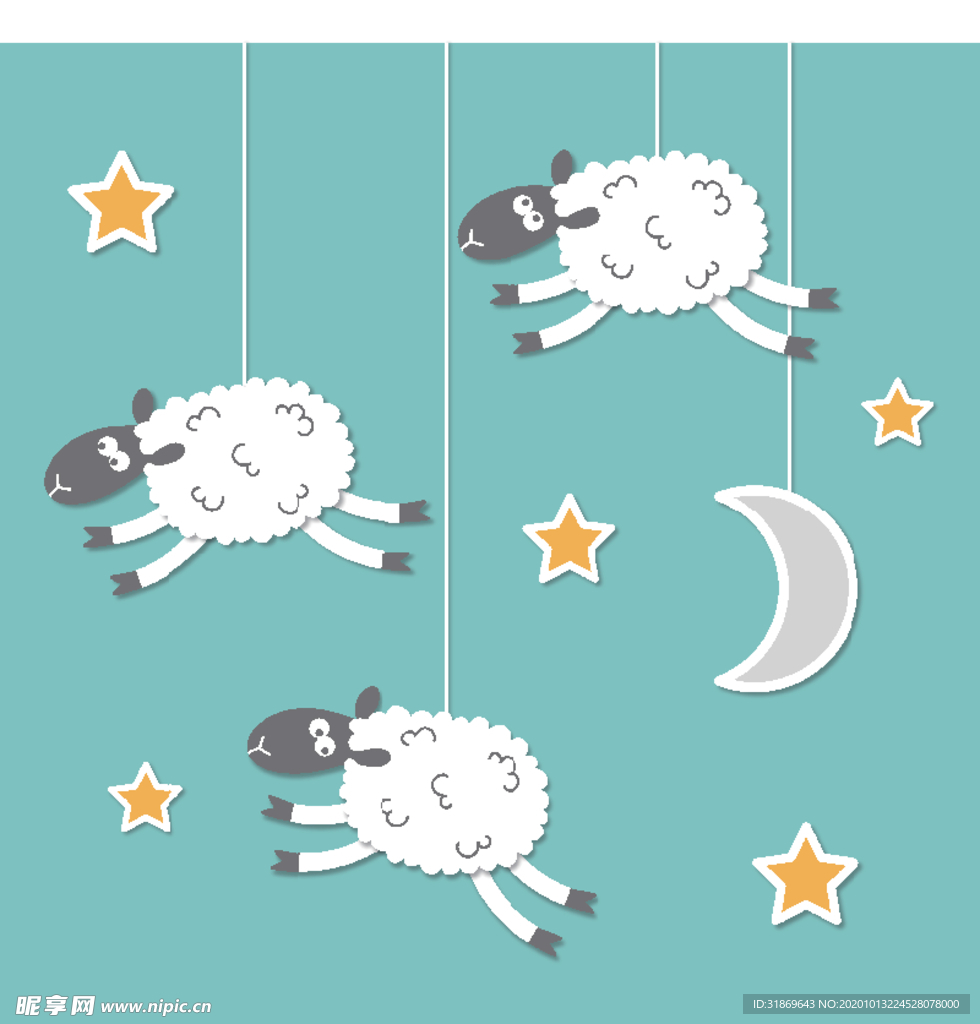 羊  卡通羊 手绘羊  动物