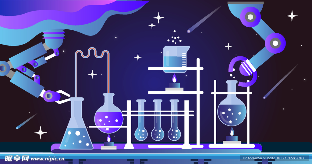 科技数据金融商务互联网AI矢量