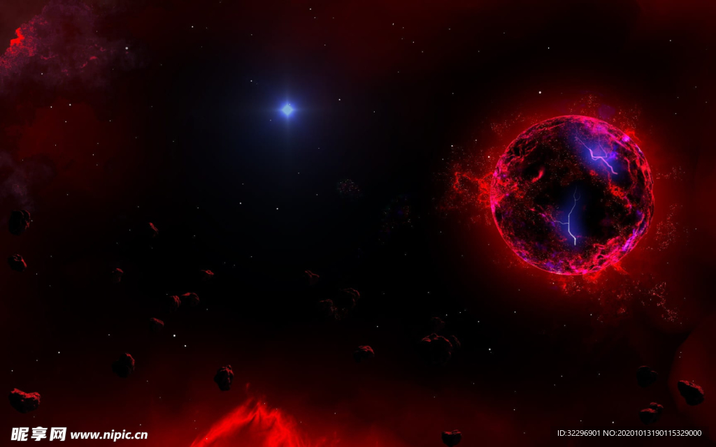 星际 夜空 天空 高空 梦幻星