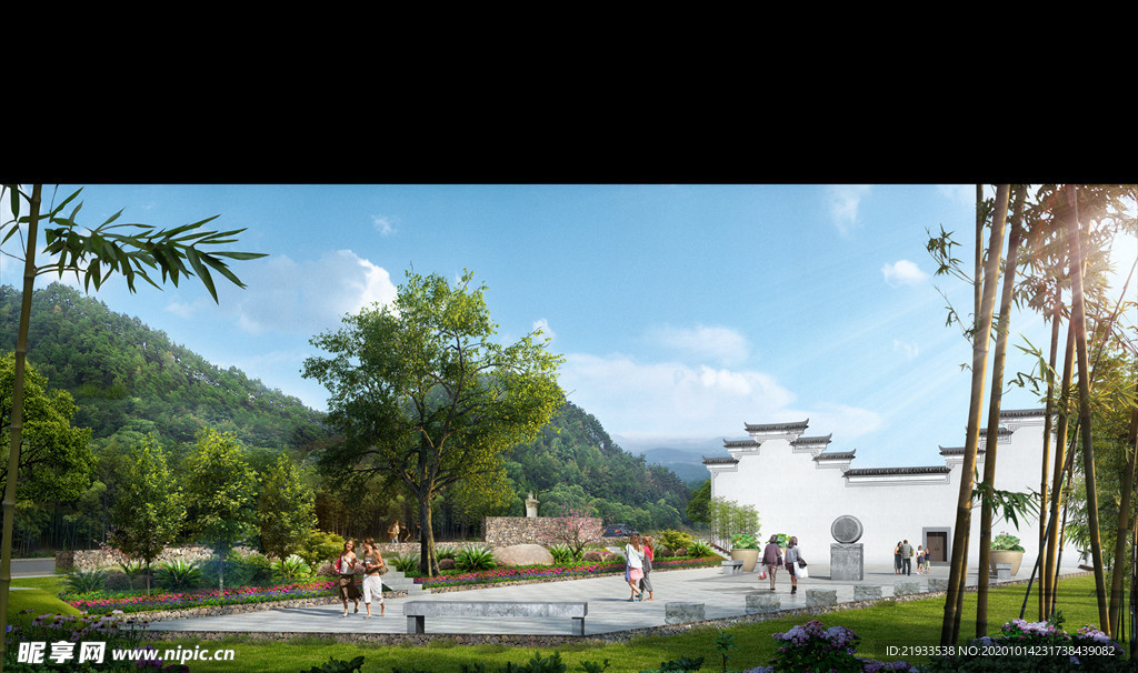 农村乡村乡村建设效果图