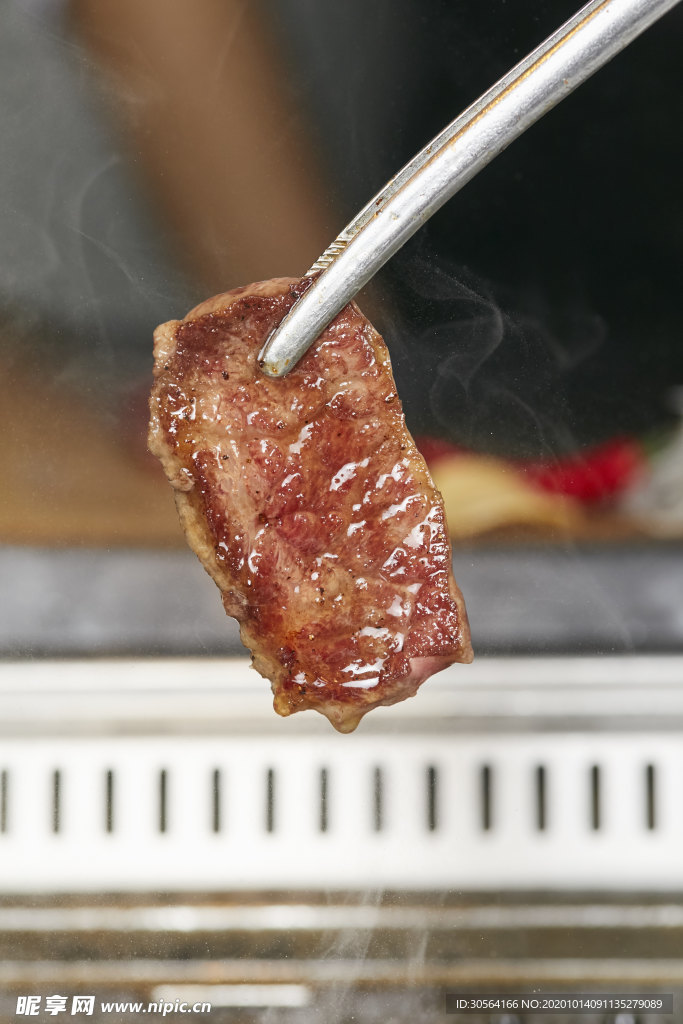 烤肉美食食材海报素材