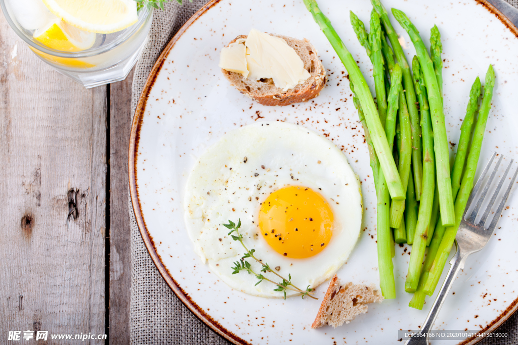 煎蛋美食食材背景海报素材