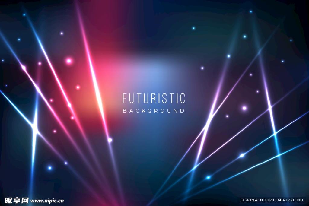 背景模板 展板背景 霓虹灯光