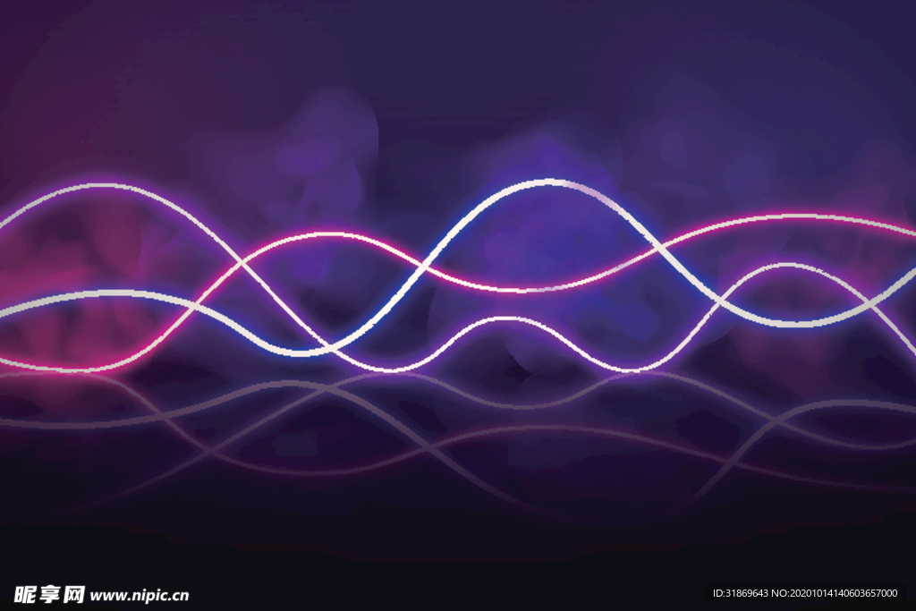 背景模板 展板背景 霓虹灯光