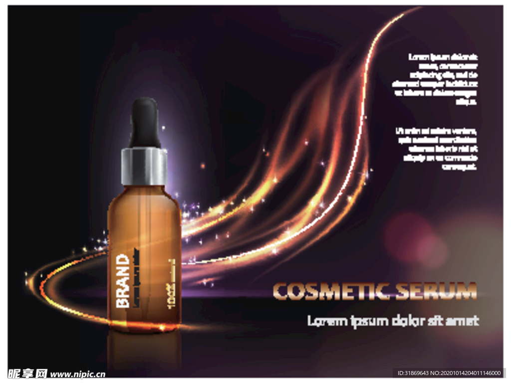 化妆品 护肤品 香水 美容广告