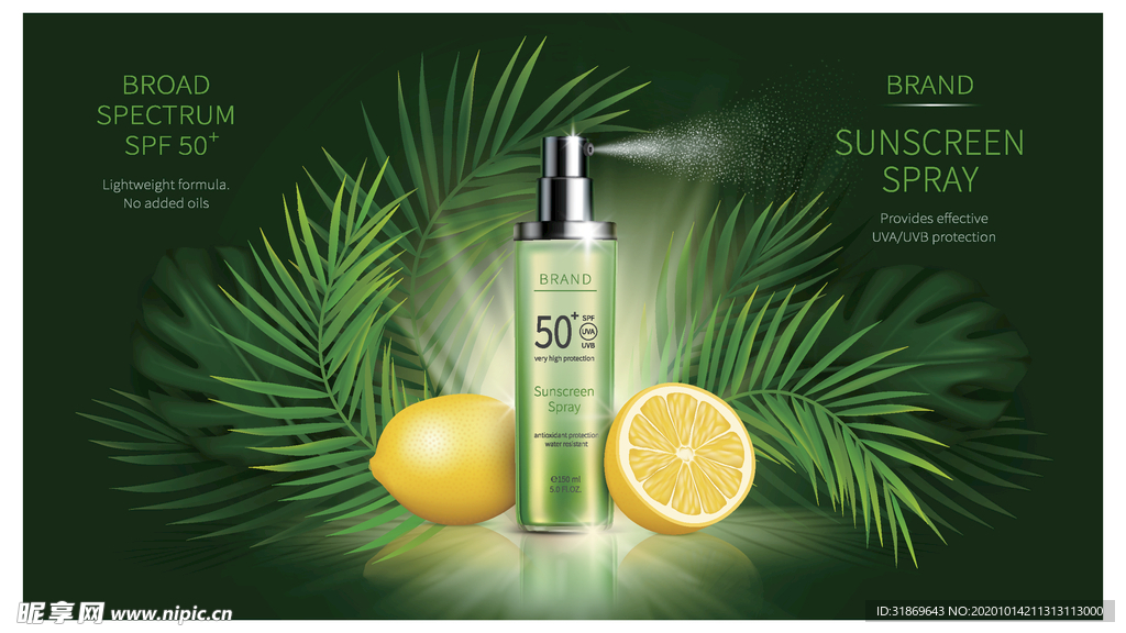 化妆品 护肤品 香水 美容广告