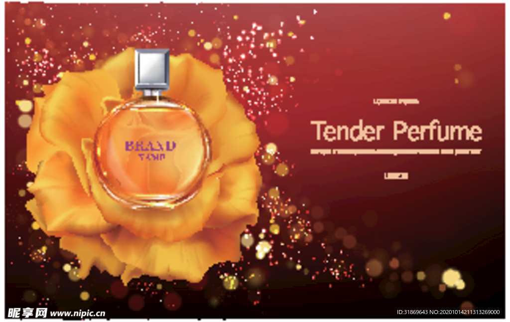 化妆品 护肤品 香水 美容广告