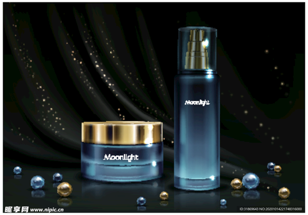 化妆品 护肤品 香水 美容广告