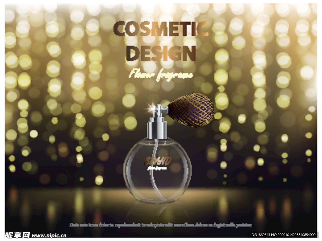 化妆品 护肤品 香水 美容广告
