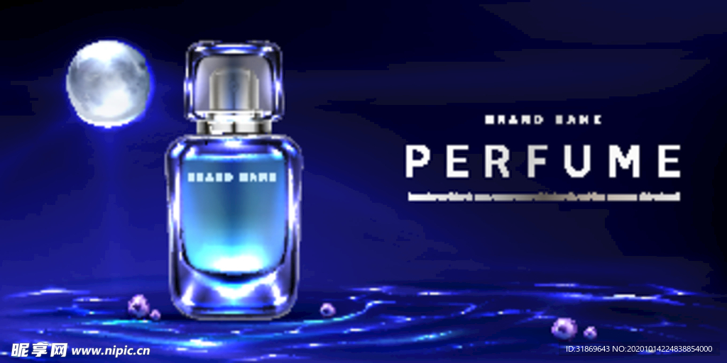 化妆品 护肤品 香水 美容广告